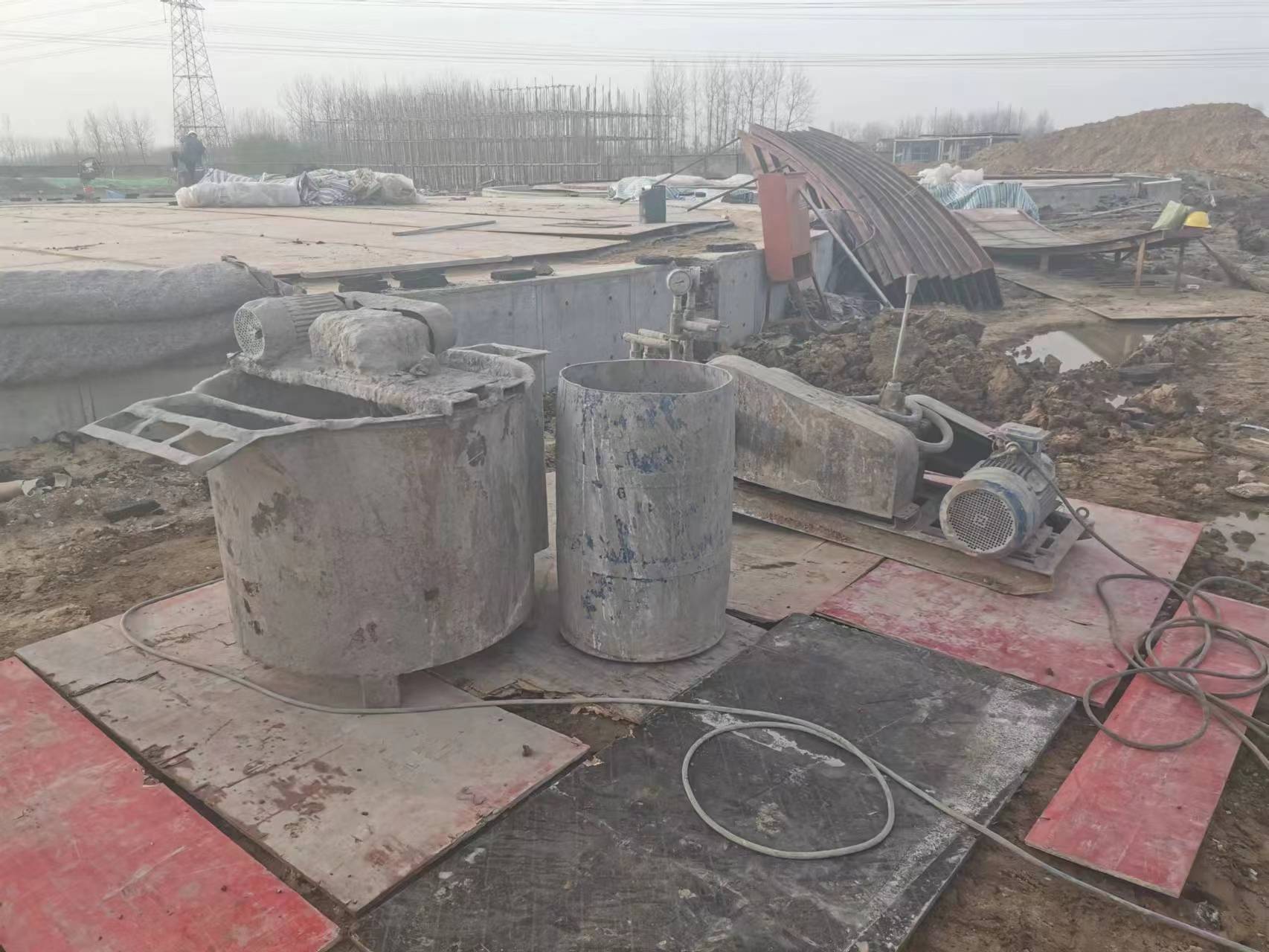 三才镇回填土注浆